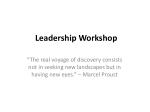 Leadership Workshop - slide 1