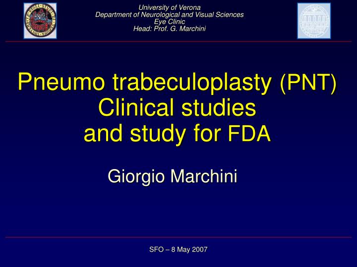 pneumo trabeculoplasty pnt clinical studies and study for fda