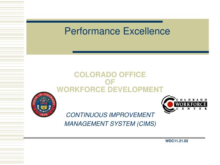 colorado office of workforce development