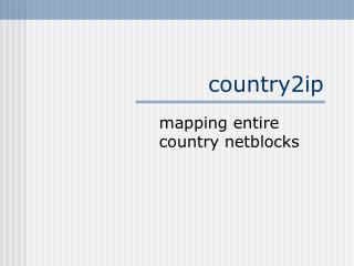 country2ip