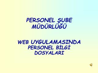 personel ube m d rl