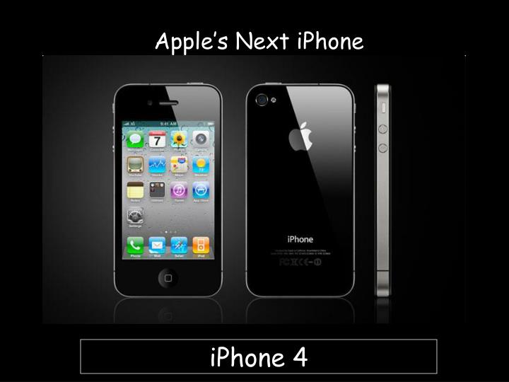 apple s next iphone