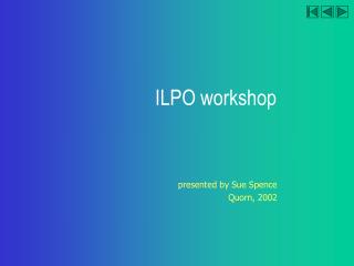 ILPO workshop