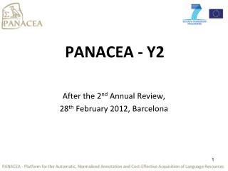 PANACEA - Y2