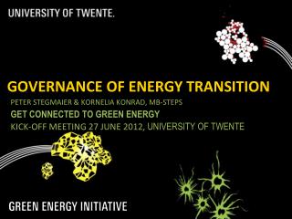 Governance of Energy Transition