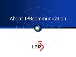 About IPRcommunication