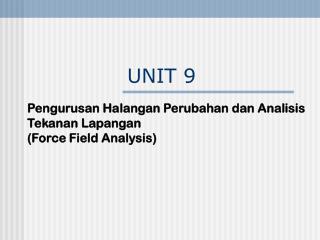 unit 9