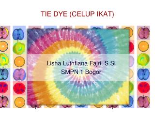 tie dye celup ikat