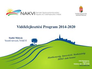 vid kfejleszt si program 2014 2020