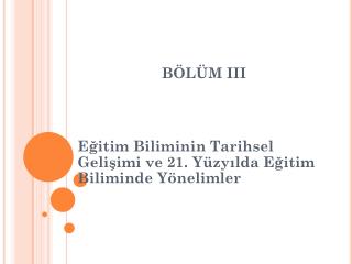 b l m iii
