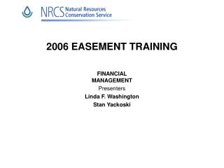 2006 EASEMENT TRAINING