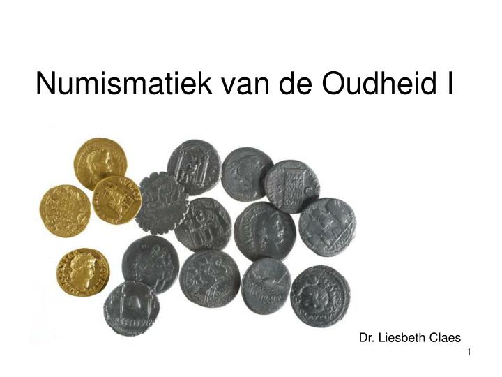 numismatiek van de oudheid i