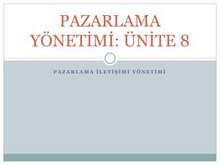 pazarlama y net m n te 8