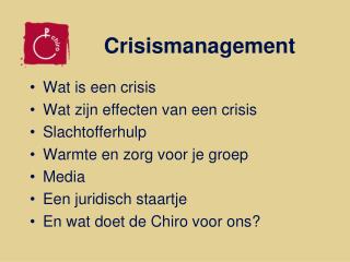 crisismanagement