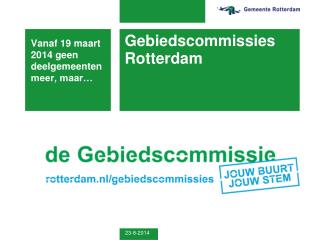 gebiedscommissies rotterdam