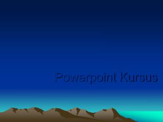 powerpoint kursus