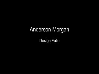 Anderson Morgan