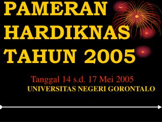 pameran hardiknas tahun 2005