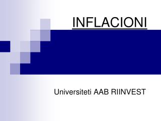 inflacioni