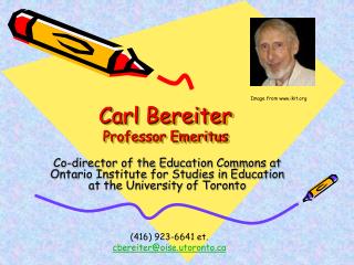 Carl Bereiter Professor Emeritus