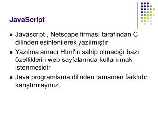 javascript