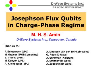 Josephson Flux Qubits in Charge-Phase Regime