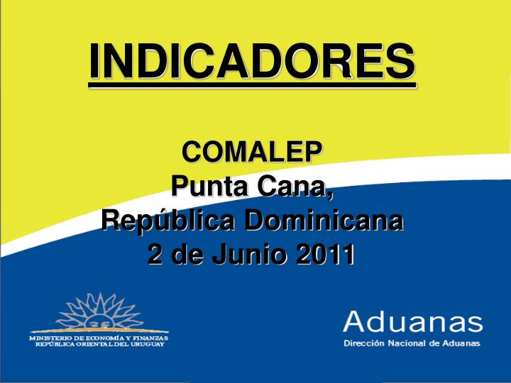 indicadores comalep punta cana rep blica dominicana 2 de junio 2011