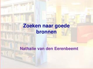 workshop informatievaardigheden