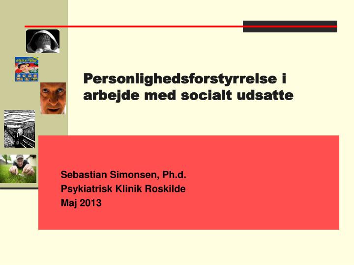 personlighedsforstyrrelse i arbejde med socialt udsatte