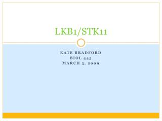LKB1/STK11