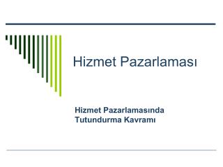 hizmet pazarlamas