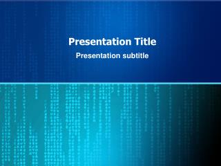 presentation title