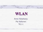 WLAN - slide 1