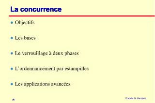 la concurrence