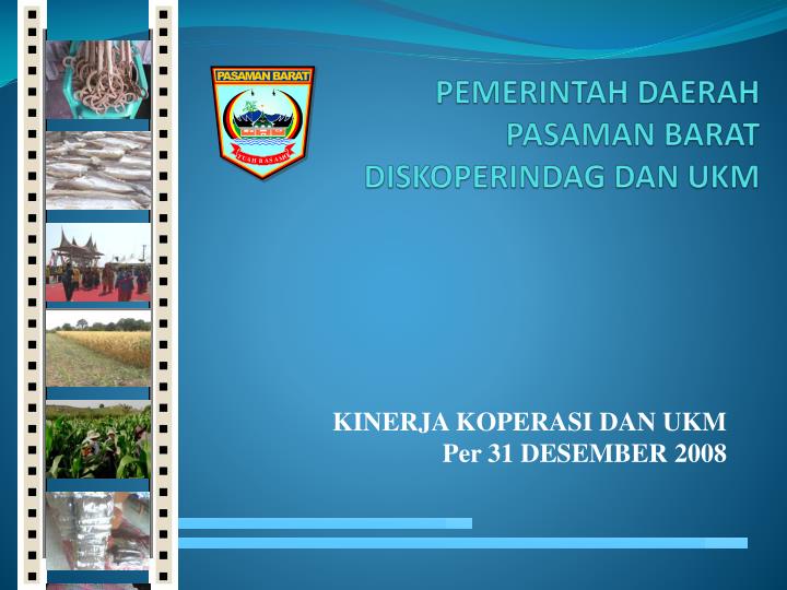 pemerintah daerah pasaman barat diskoperindag dan ukm