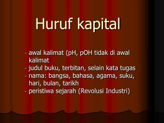 huruf kapital