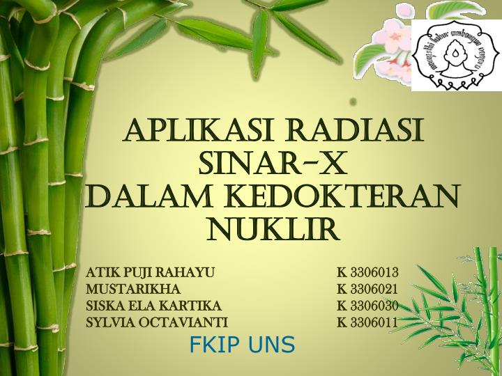 aplikasi radiasi sinar x d alam kedokteran nuklir