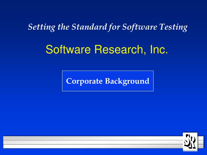 software research inc