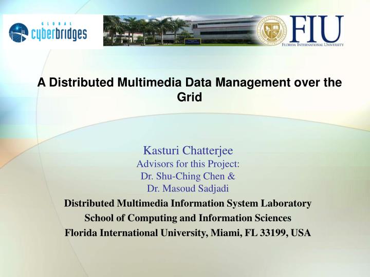 a distributed multimedia data management over the grid