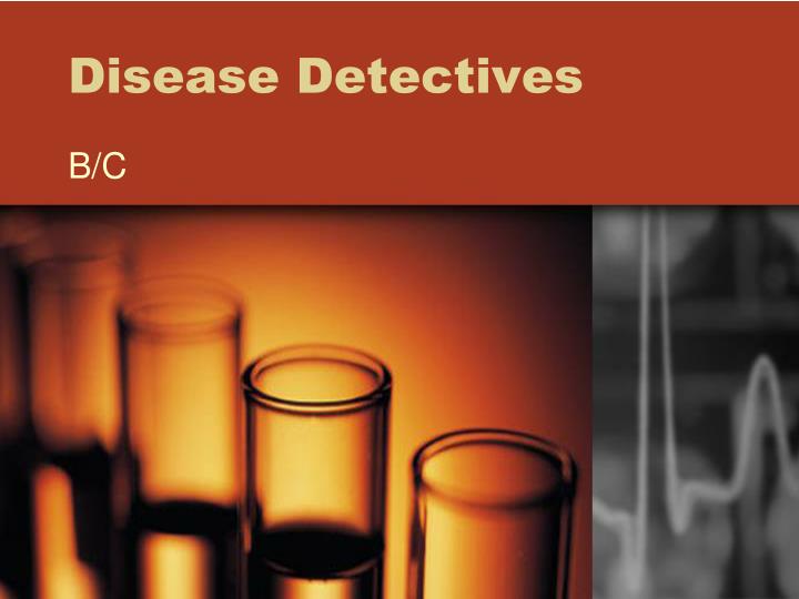 disease detectives