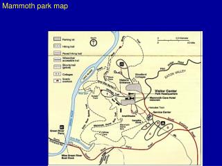 Mammoth park map