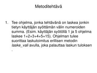 metoditeht v