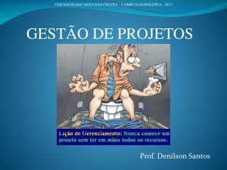 prof denilson santos
