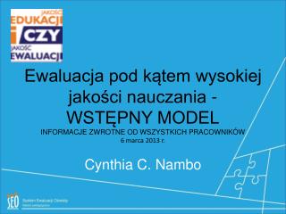 Cynthia C. Nambo