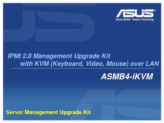 Server Management Upgrade Kit