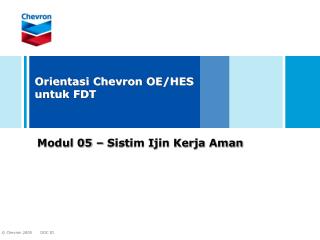 modul 05 sistim ijin kerja aman