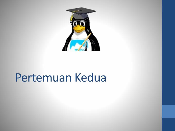 pertemuan kedua