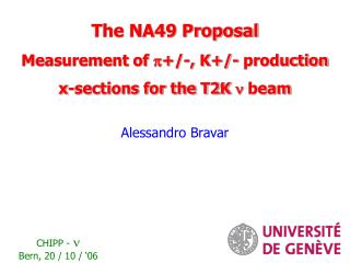 The NA49 Proposal Measurement of p +/-, K+/- production x-sections for the T2K n beam