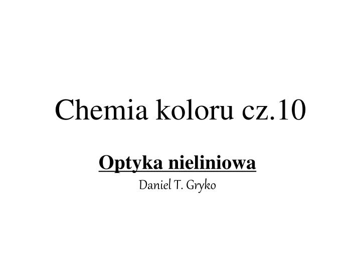 chemia koloru cz 10