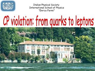CP violation: from quarks to leptons